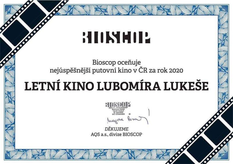 Ocenění Bioscop 2020
