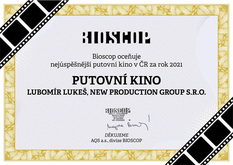 Ocenění Bioscop 2021