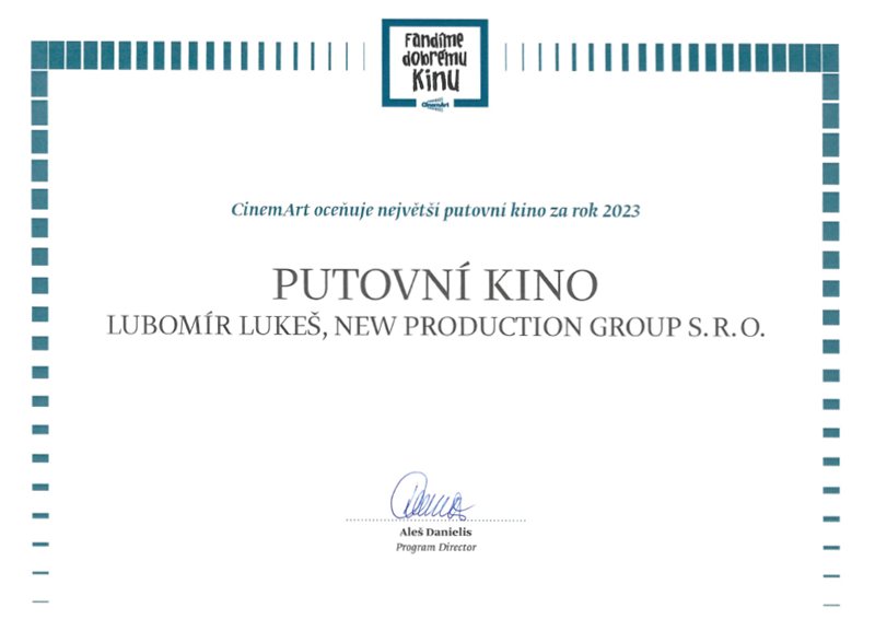 Ocenění CinemArt 2023