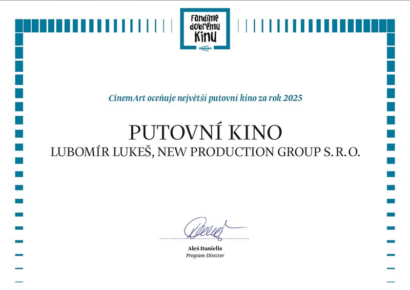 Ocenění CinemArt 2025